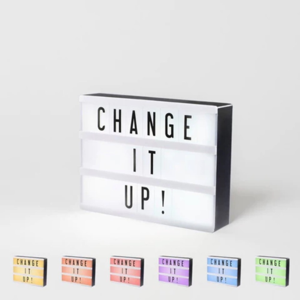 Cinema Lightbox Mini || Colour Changing || NWT